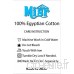 Misr Lin Enveloppant Tour de Lit Chute DE 20 cm avec élastique Tout Autour  Coton  Bleu Eau  Super King - B07FGG2GXK